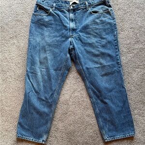 L.L. Bean Relaxed Fit Blue Jeans for Men 42x29